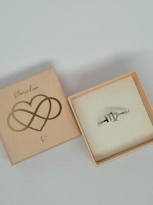 Virgo Zodiac Ring – Adjustable Stainless Steel