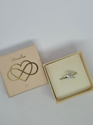 Scorpio Zodiac Ring – Adjustable Stainless Steel