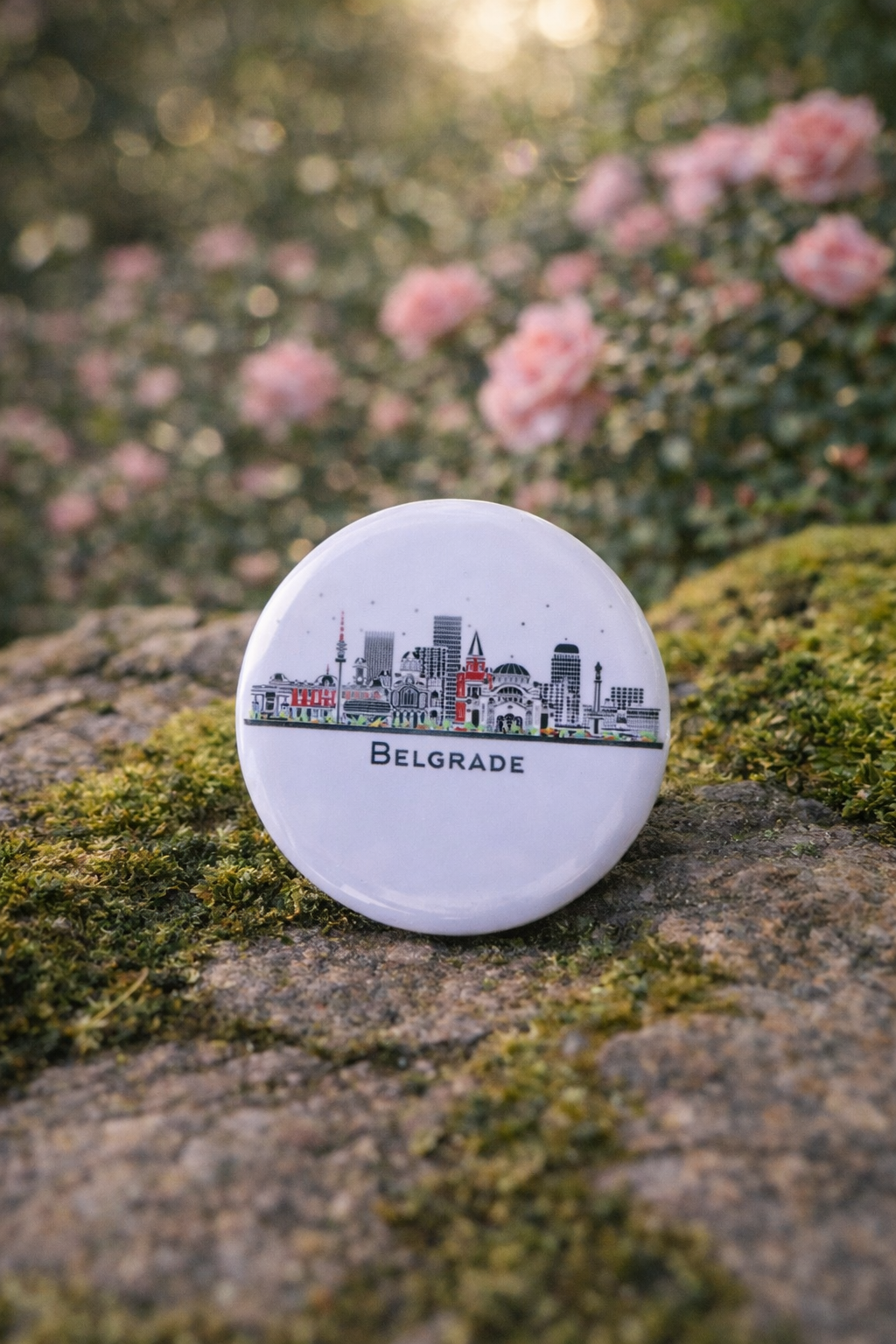 Belgrade Illustration Badge