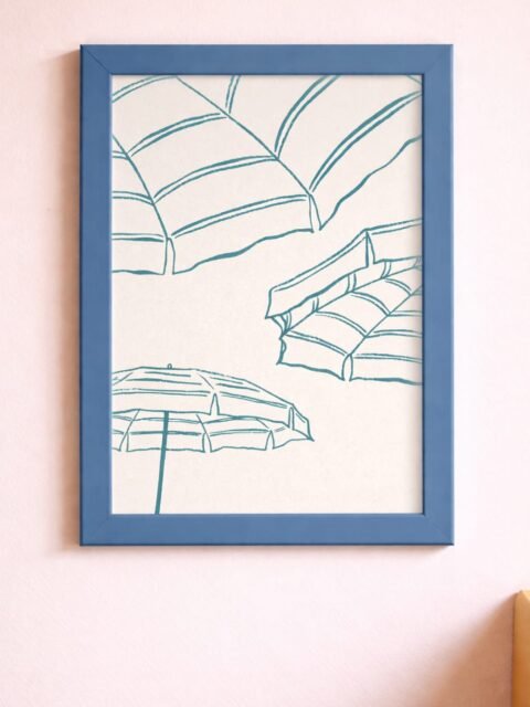 Poster – Beach Day (A4 + Ram)