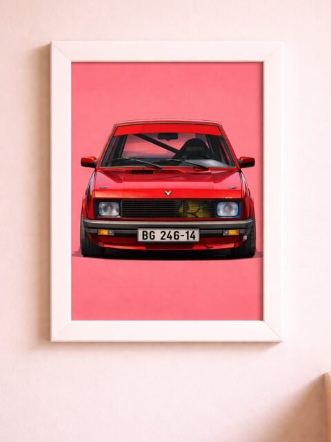 Poster – Jugo na Putu (A4 + Ram)